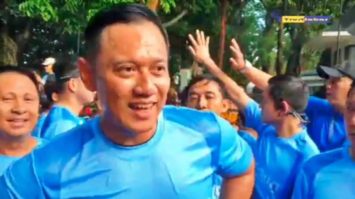 Animo Masyarakat Tinggi, AHY Run 2025 di Bandung Berjalan Sukses